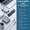 Extralink Cat.8 U/FTP 0,5 m 40 Gb/s Câble réseau LAN plat Voir les images du produit 7