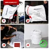 HASKYY 4 tlg. Reifentaschen Milky White 110x110cm Produktbild-Vorschau 6
