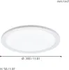 EGLO connect LED Deckenleuchte SARSINA-C Panel, Smart Home Produktbild-Vorschau 4