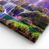 Bild auf Leinwand - Leinwandbild - Wasserfall Natur - Produktbild-Vorschau 5