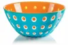 Guzzini Coupe LE MURRINE azur-blanc-orange, D ca. 20 cm Voir les images du produit 6