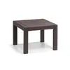 Allibert Lounge-Tisch "Victoria" Braun Rattanoptik Produktbild-Vorschau 1