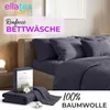 EllaTex Renforcé Bettwäsche 200x200 + 2x 80x80 cm Baumwolle Produktbild-Vorschau 2