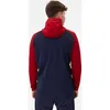 JAKO Unisex Kapuzenjacke Iconic, Farbe:marine/chili rot, Produktbild-Vorschau 9