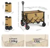 Qunature Campingwagen Klappwagen Faltbar Camping Trolley Produktbild-Vorschau 7