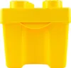 A yellow LEGO storage box is shown from the side against a white background. Podgląd zdjęcia produktu