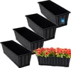 KOTARBAU® Lot de 4 Pot de Fleur Exterieur Jardinières Voir les images du produit 1