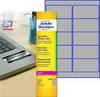 Avery L6012-20, Stříbrná, Zaoblený obdélník, Permanentní, Náhled obrázku produktu 13