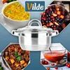 Vilde | Kochtopf Induktion 2,5 L mit Glasdeckel - Edelstahl Produktbild-Vorschau 9