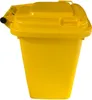 Popelnice D50BY 50L žlutá plastová Náhled obrázku produktu 3