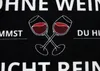 Ohne Wein kommst Du hier nicht rein Fußmatte Produktbild-Vorschau 5