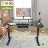 A modern standing desk setup in a home office environment. Náhľad obrázku produktu