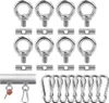 8 Stück Vorzelt Stopper Edelstahl Stopper für Kederschiene Produktbild-Vorschau 1