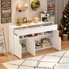 Merax Hochglanz Sideboard mit LED und 5 Metallbeinen, Produktbild-Vorschau 18