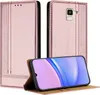 Handyhülle für Samsung Galaxy J6 2018 Leder Flip Klappbare Produktbild-Vorschau 1