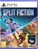 The image shows the cover art for the video game 'Split Fiction' on a PlayStation 5 console. Podgląd zdjęcia produktu