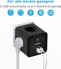 VOOMY 7-in-1 Mehrfachstecker – Steckdosenadapter 4-Fach mit Produktbild-Vorschau 7