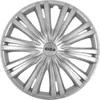 4x 14" Zoll Radkappen Silber Radzierblenden Radblenden 14 Produktbild-Vorschau 1