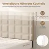 VASAGLE Bettgestell 140 x 200 cm Doppelbett mit Produktbild-Vorschau 5