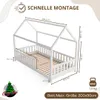 Crazy Pine Domčeková posteľ 90x200 cm – Detská posteľ z Náhľad obrázku produktu 2