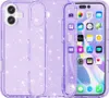 iPhone 17 Hülle - Coverup Glitzer TPU Back Cover - Violett Produktbild-Vorschau 2