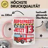 13. Geburtstag Geschenk Tasse Becher Jungs Feuerwehr Produktbild-Vorschau 3