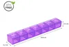 WELLGRO Tablettenbox für 7 Tage - Pillendose 1 Fach pro Tag Produktbild-Vorschau 2