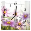 Tulup Glasuhr Wanduhr Küchenuhr Echt-Glas 30x30 cm Modern Produktbild-Vorschau 1
