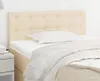vidaXL Testiera Crema 90x5x78/88 cm Tessuto Anteprima dell’immagine prodotto 2