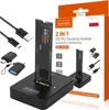 SSD-Adapter - M2 NVME PCie/SATA NGFF - SSD-Einschub - Produktbild-Vorschau 1