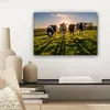 MuchoWow® - Leinwandbilder - Kühe - Sonne - Gras - Tiere - Produktbild-Vorschau 7
