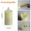 12er LED Kerzen mit Fernbedienung, Flammenlose Kerzen Produktbild-Vorschau 10