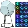 Lampe de nuit LED dodécaèdre avec effet infini - Lampe à Voir les images du produit 6