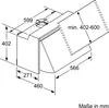Bosch Serie 2 DEM63AC00, inbouwafzuigkap (uitschuifbaar), Productafbeelding-voorbeeld 10