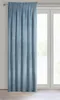 Vorhang VILLA blau 140x270 cm  Kräuselband Produktbild-Vorschau 2
