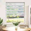 vidaXL Dvojitá roleta bílá 115x150 cm Šířka látky 110,9 cm Náhled obrázku produktu 1