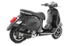 ARROW Slip-On-Auspuff Urban Dunkel Aluminium mit Endkappe Produktbild-Vorschau 2
