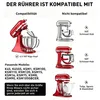 Für 4,5-5QT KitchenAid Kippmixer,Edelstahl Rührschüssel, Produktbild-Vorschau 4