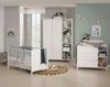 Babyzimmer-Set - Kreideweiß Nachbildung - 3-teilig Produktbild-Vorschau 2