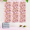Künstliche Blumenwand - Seidenblumenpaneele - 6-teilig - Produktbild-Vorschau 4