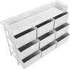 SucceBuy Cassettiera a 9 cassetti con cestino, LED e presa Anteprima dell’immagine prodotto 1