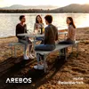 Set tenda da birra AREBOS 3 pezzi | tavolo + 2 panche, Anteprima dell’immagine prodotto 6