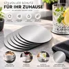 14-teiliges Untersetzer-Set mit Halterung, Produktbild-Vorschau 4