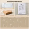 S'AFIELINA 762x400mm radiatore bagno design radiatore Anteprima dell’immagine prodotto 11
