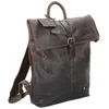 Greenburry Vintage Revival Leder Rucksack braun Backpack Produktbild-Vorschau 18