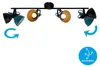 LED Deckenstrahler Wohnzimmer Deckenleuchte LED Spot Produktbild-Vorschau 12