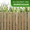 Holzpaket für Gartenzaun Lattenzaun inkl. Schrauben 180 cm Produktbild-Vorschau 3