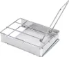 A stainless steel toaster basket with a handle, shown from a slightly elevated side angle against a white background. Náhľad obrázku produktu