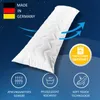 LILENO HOME Seitenschläferkissen 40x145 cm 2er Set (1100 g Produktbild-Vorschau 3