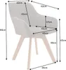 riess-ambiente Drehbarer Design Stuhl LIVORNO vintage taupe Produktbild-Vorschau 7